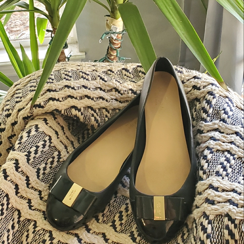 KATE SPADE leather flats